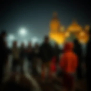 Community Impact of the Busenitz Light Group of skateboarders gathered, discussing the impact of the Busenitz Light on skate culture