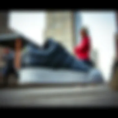 Cultural Significance of the adidas Forum 84 Low Platform The adidas Forum 84 Low Platform in an urban environment, highlighting its cultural significance