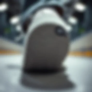 Performance Attributes of the adidas Forum 84 Low Platform Close-up of the sneaker's sole, emphasizing its performance attributes for skateboarding