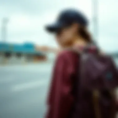 Streetwear Aesthetic with Little America Backpack Herschel Little America backpack styled with streetwear