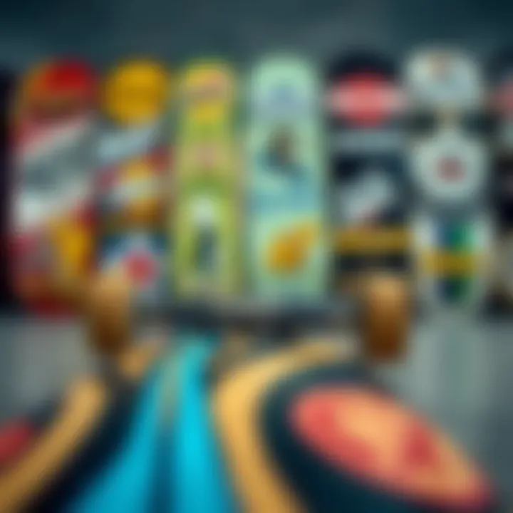 Baker Skateboards and Their Cultural Significance A collage of Baker skateboard brands and their cultural impact through the years