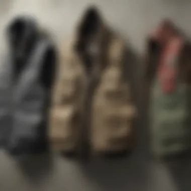 The Evolution of Cargo Vests Historical evolution of cargo vests displayed in a timeline format