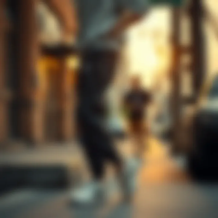 Street Style Inspiration Featuring Jogger Casual street style look with joggers