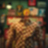 The Evolution of Checkerboard Patterns Historical checkerboard shirt in vintage setting