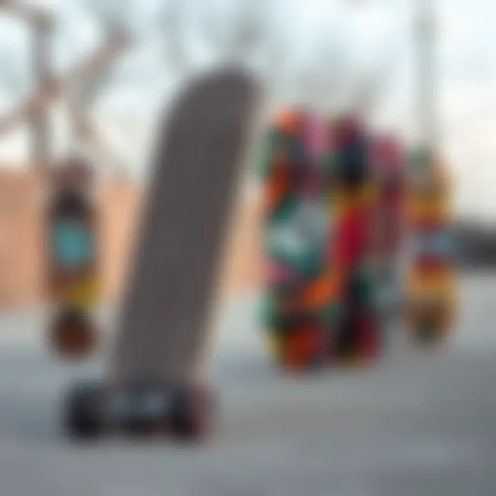 Different types of skate designs showcasing versatility