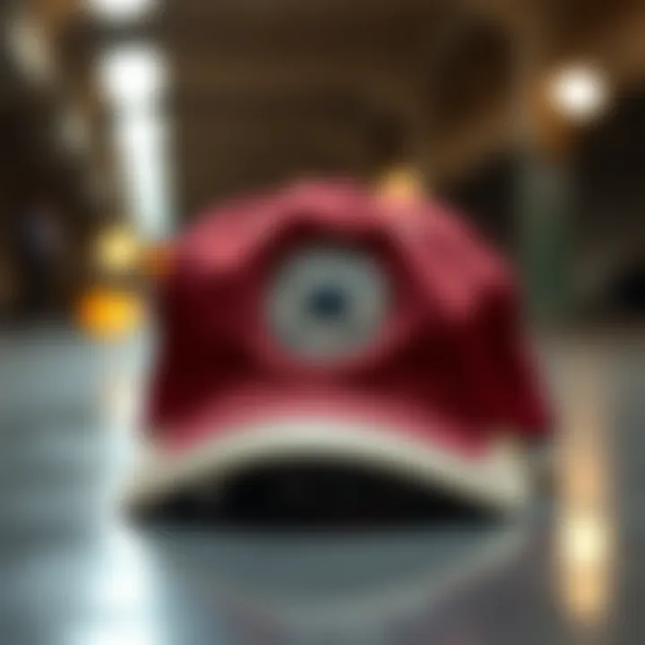 A vintage Converse hat showcasing its classic design and logo