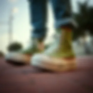 Versatile Style Showcasing the versatility of Converse high tops in fashion