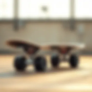 Mechanics of Skateboard Dimensions Explained A diagram illustrating the mechanics of skateboard dimensions.