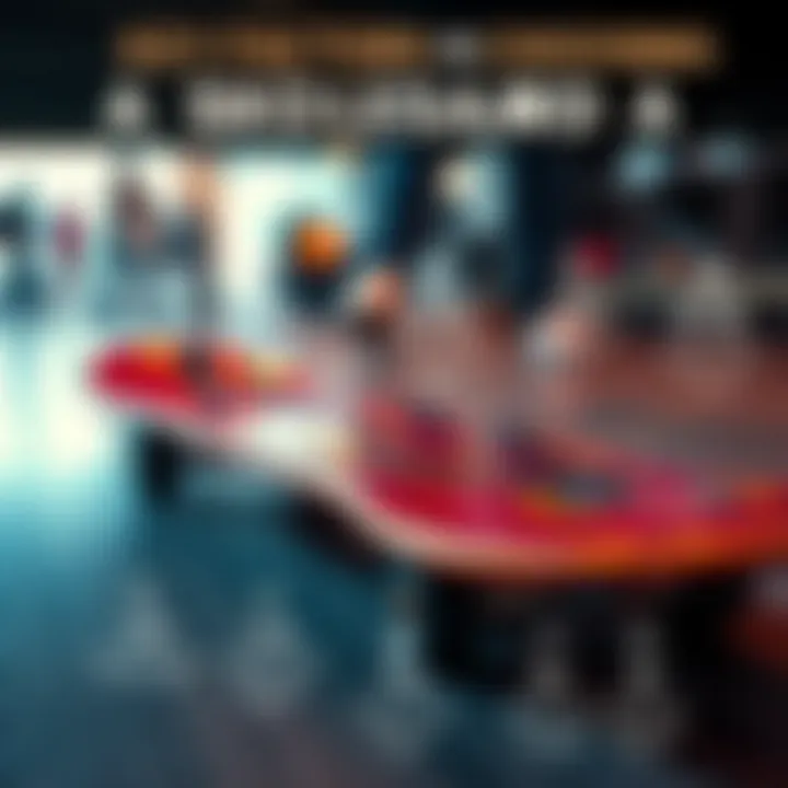 Key Factors in Choosing a Skateboard An infographic displaying factors influencing skateboard choice