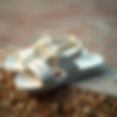 Craftsmanship of Champion White Sliders Champion White Sliders displayed on a textured surface highlighting craftsmanship