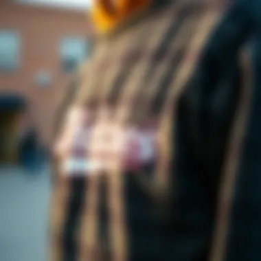 Close-up of Dickies Skate Style Clothing Close-up of Dickies skate style clothing