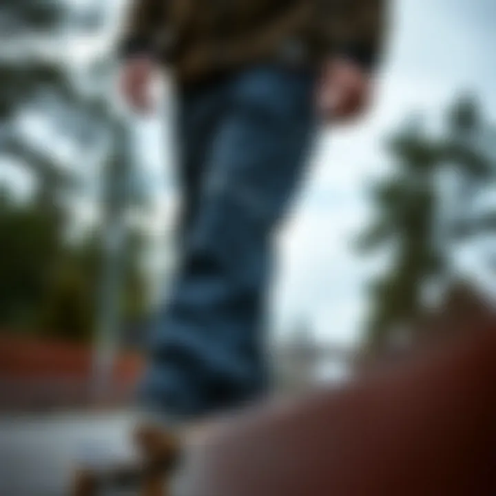 Artistic representation of eco-friendly materials used in 686 waterproof pants