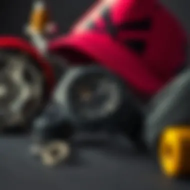 G-Shock and Skate Gear G-Shock watch alongside skateboard gear