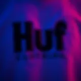 Huf Clothing Logo Huf Clothing logo with a modern twist