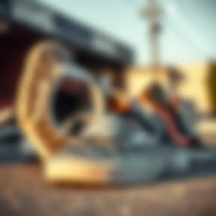 Cultural Significance of Vans in Skateboarding A collection of Vans reflecting cultural significance in skateboarding