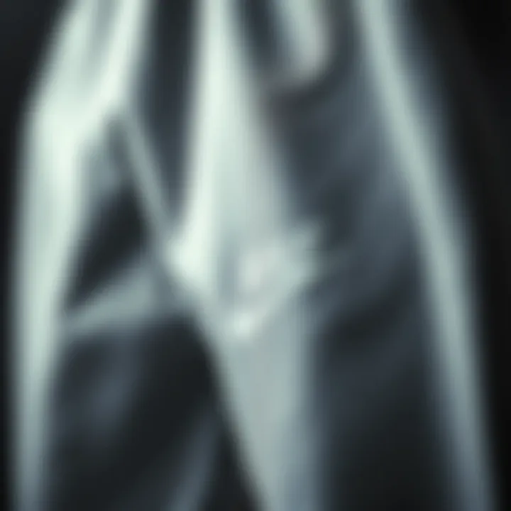 Fabric Quality of Nike Sweatpants Close-up of the fabric quality of Nike sweatpants