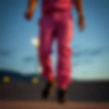 Nike Sweatpants in Skateboarding Culture Skateboarding culture featuring Nike sweatpants