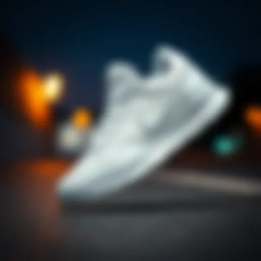 Design Features of the Nike Daybreak Elegant white Nike Daybreak sneaker showcasing design features