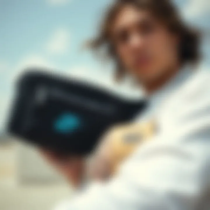 Fashionable integration of the Nike Heritage Hip Pack within casual attire, demonstrating versatility