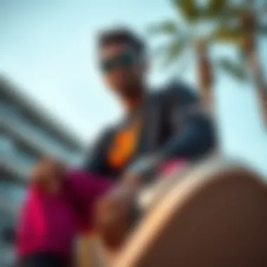 Fashion Statement with Nike JDI Benassi Fashionable outfit complemented by Nike JDI Benassi