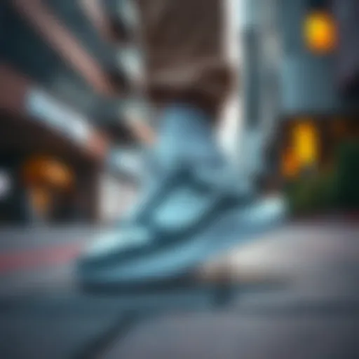 Nike JDI Benassi slide in urban setting