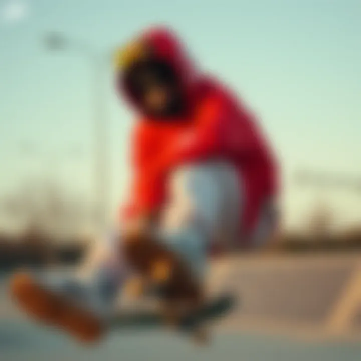 Nike Collaboration with Skate Brand Nike collaboration with a renowned skate brand