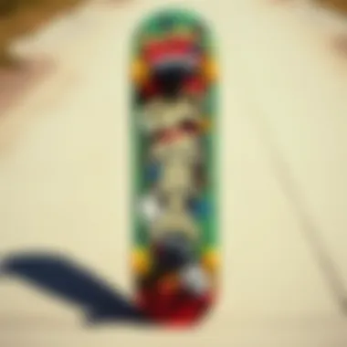 A skateboard decorated with OFWGKTA graphics representing the brand's influence.