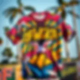 Vibrant OFWGKTA Shirt Design Vibrant OFWGKTA shirt showcasing skateboard culture