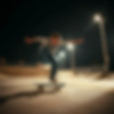 Skateboarding Excellence with Plan B Equipment A skateboarder demonstrating skills on a Plan B board