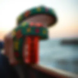 Close-up view of Rastaclat wristbands showcasing intricate designs and vibrant colors.