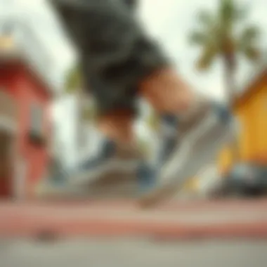 Nostalgic advertising of retro Vans