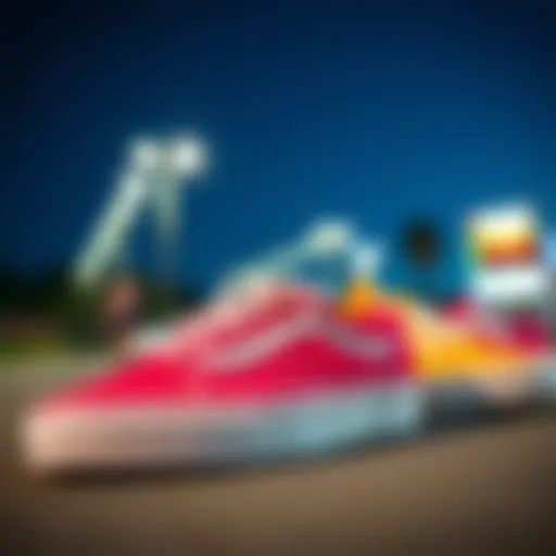 Vibrant Retro Vans Collection Retro Vans in vibrant colors