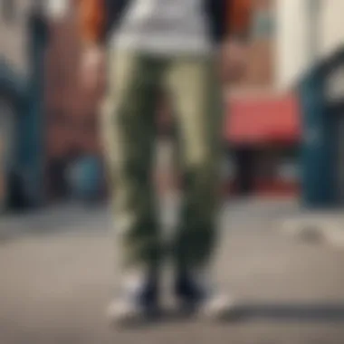 Dickies in Streetwear Fashion Fashionable streetwear styles incorporating Dickies pants