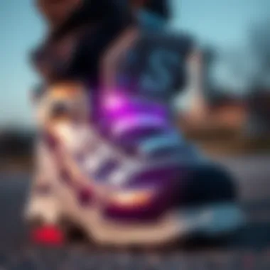 Advanced Technology in Skate Boot Performance Close-up view of Salomon skate boot technology features