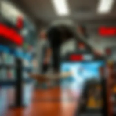 Skate 3 at GameStop GameStop store interior showcasing Skate 3 on display.