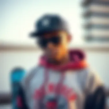 Trendy Apparel in Skateboard Culture A collection of trendy skateboard apparel