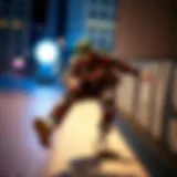 Skateboard fashion showcasing vibrant streetwear styles