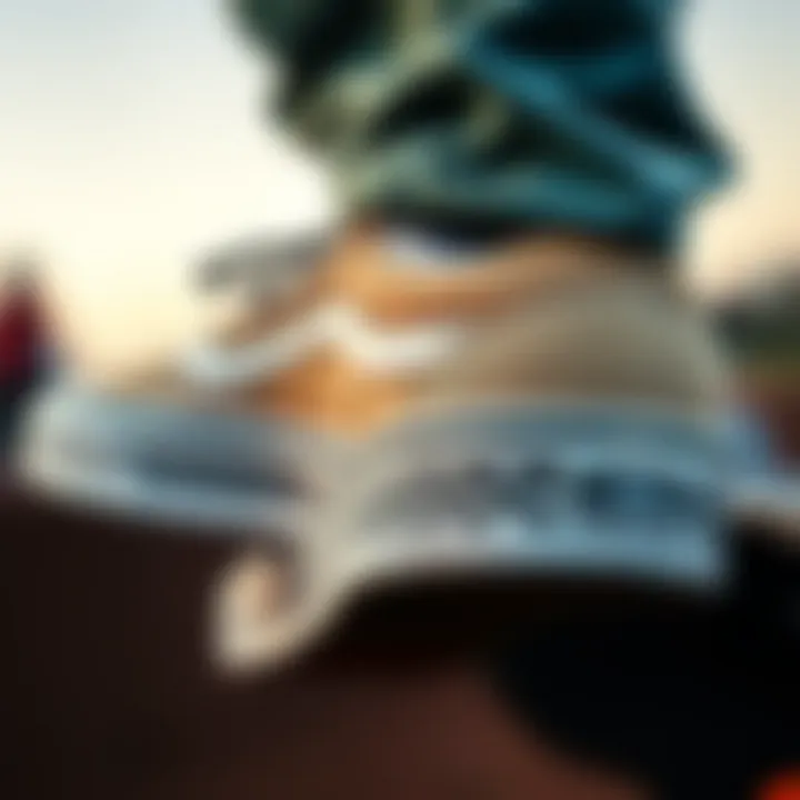 Close-up of Vans Kyle Walker Pro demonstrating its performance features