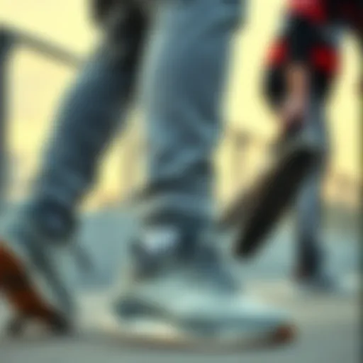 Stylish Adidas joggers showcasing modern design