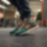 Exploring the New Balance 574 in Green and Orange Introduction