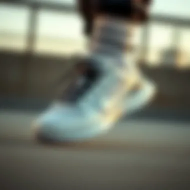 Innovative Design of the Nike RYZ White Nike RYZ White showcasing innovative design elements