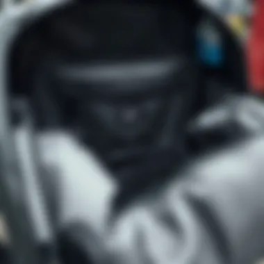 Interior compartment of the Nike SB RPM Backpack