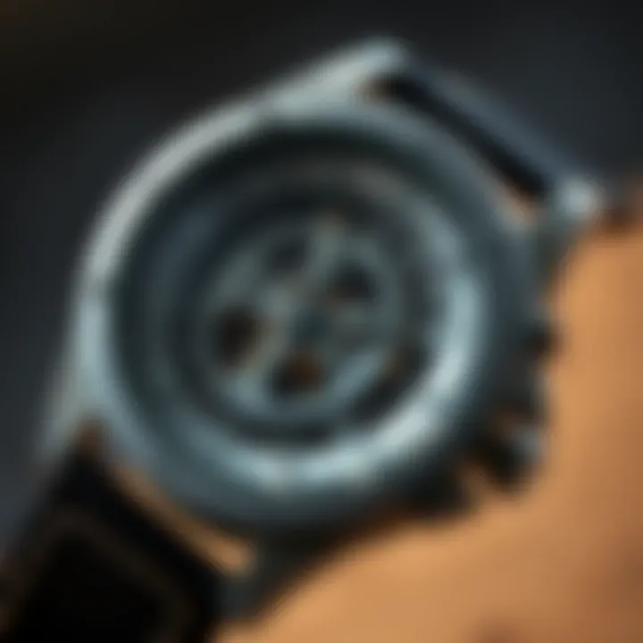 Automatic Movement Mechanics of Nixon Watch Detailed view of the automatic movement within the Nixon watch