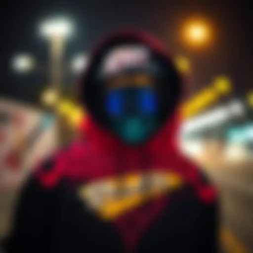 Vibrant Riot Society apparel showcasing bold graphics