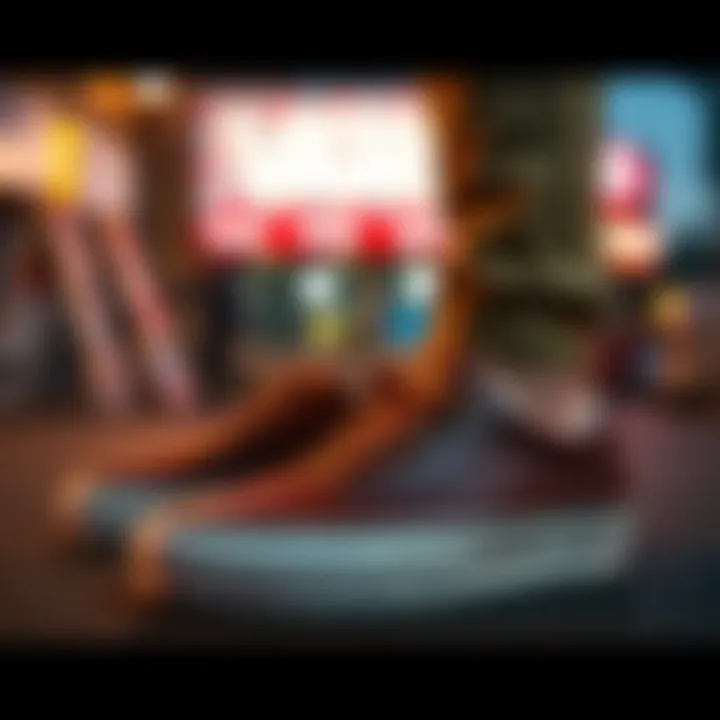 Fashion Fusion: Vans Authentic Leather Brown and Streetwear Vans Authentic Leather Brown paired with contemporary streetwear