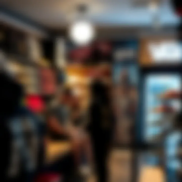 Community Vibe in the Vans Store Interior view highlighting the community vibe and product offerings