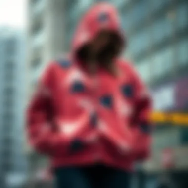 Modern Design Elements in Cardigan Hoodies A stylish cardigan hoodie showcasing modern design elements