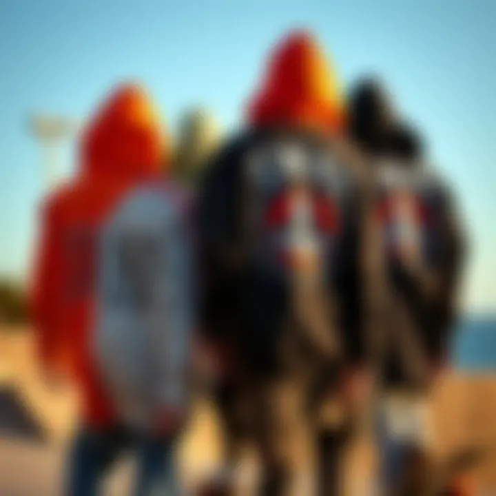 Collection of Graphic Hoodies Featuring Various Styles Collection of graphic hoodies featuring various styles