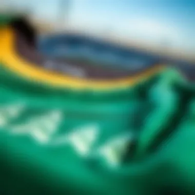 Sustainable Materials in Skateboard Apparel Close-up of sustainable materials used in skateboard apparel