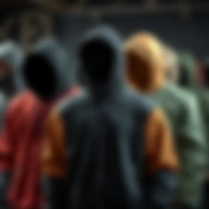 Diverse Styles and Trends Various zip-up jacket styles displayed together